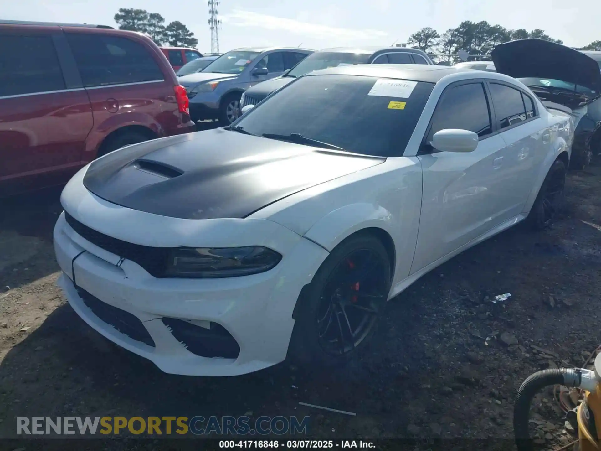 2 fotografías del automóvil dañado 2C3CDXGJ6MH551015 DODGE CHARGER 2021