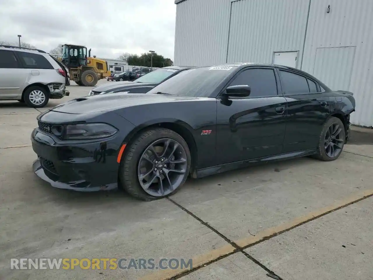 1 Photograph of a damaged car 2C3CDXGJ6MH553783 DODGE CHARGER 2021