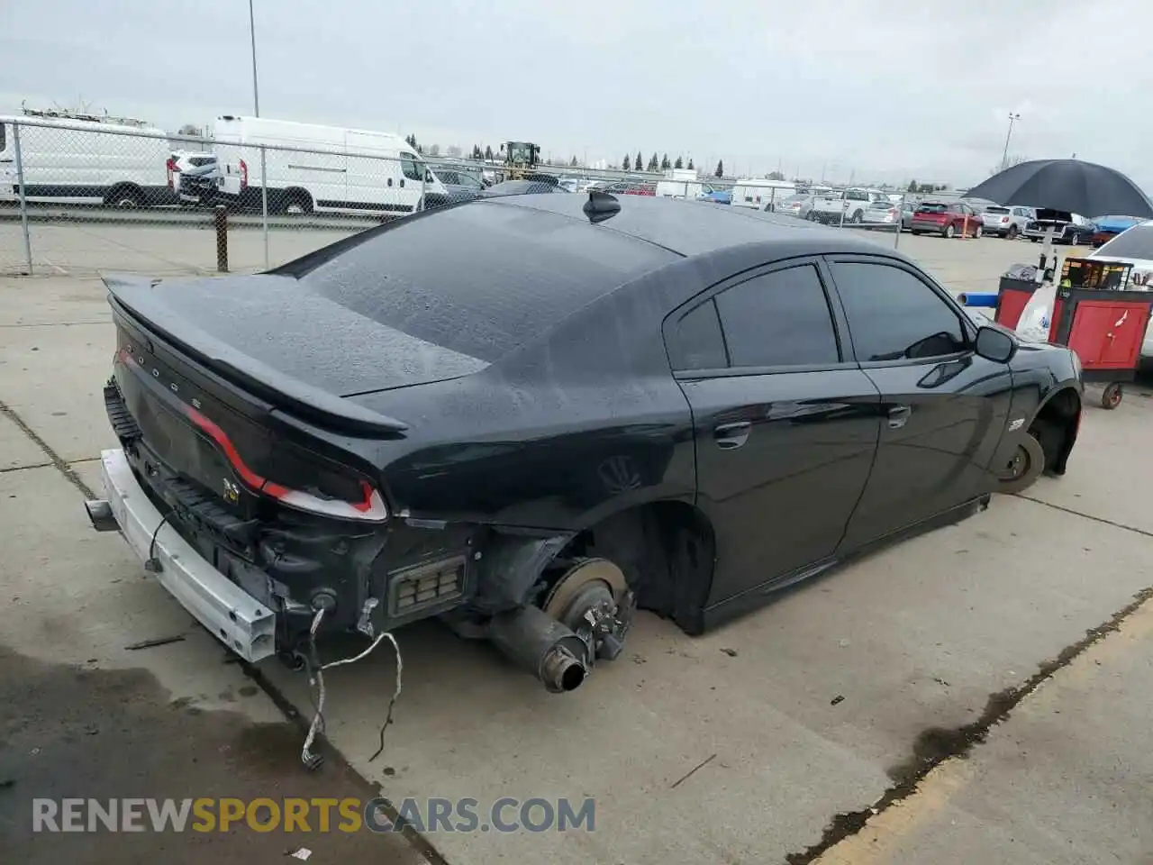 3 Photograph of a damaged car 2C3CDXGJ6MH553783 DODGE CHARGER 2021