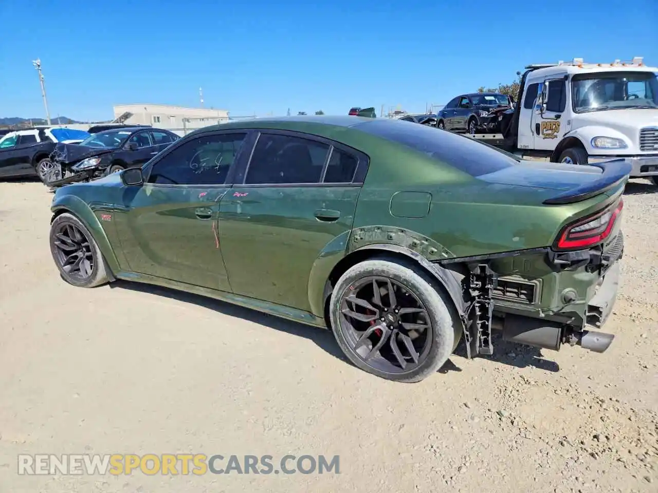 2 Photograph of a damaged car 2C3CDXGJ6MH567201 DODGE CHARGER 2021