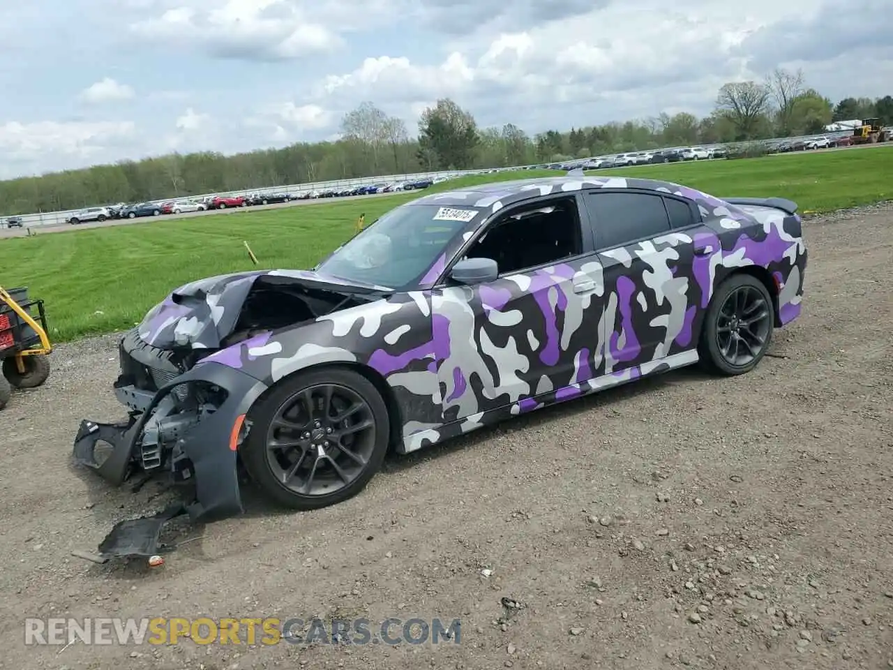1 Фотография поврежденного автомобиля 2C3CDXGJ6MH578070 DODGE CHARGER 2021