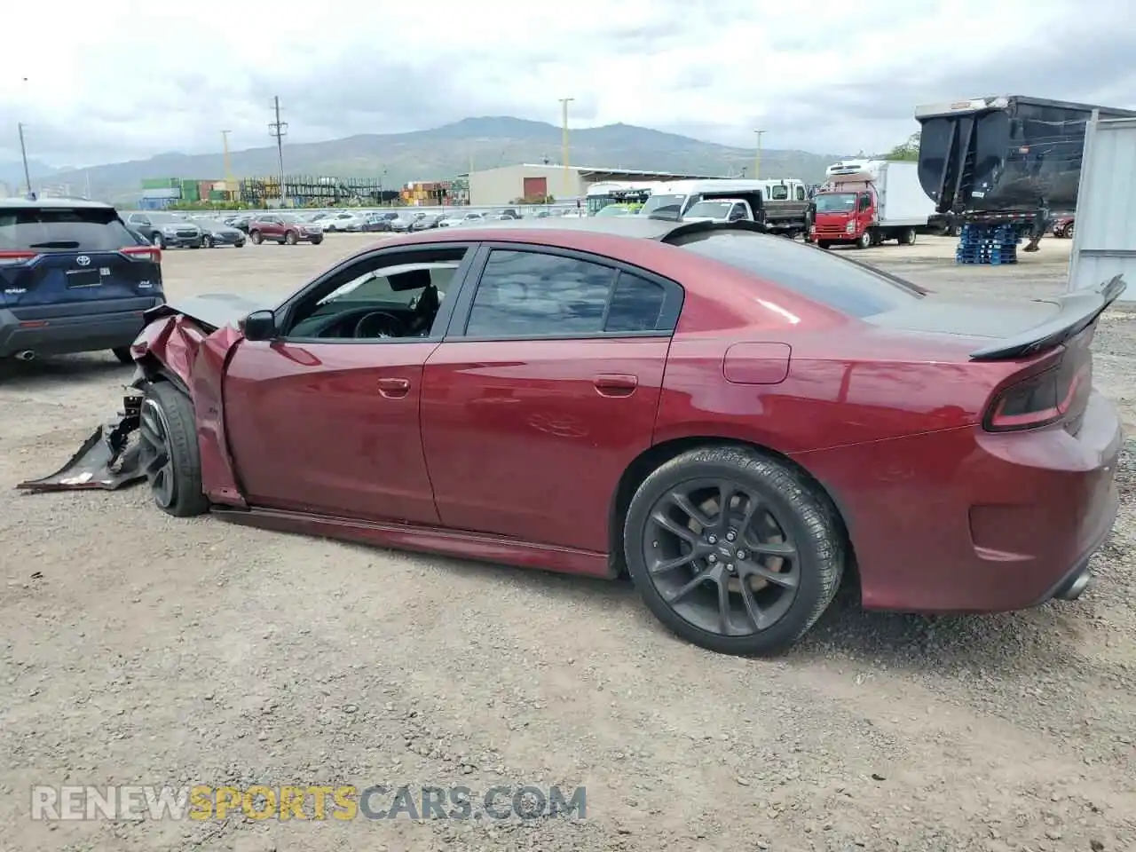 2 Photograph of a damaged car 2C3CDXGJ6MH620768 DODGE CHARGER 2021