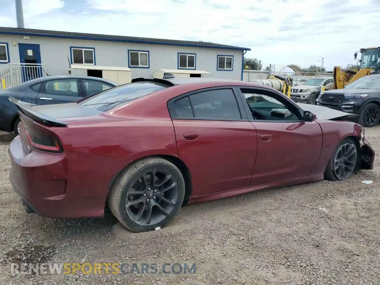 3 Photograph of a damaged car 2C3CDXGJ6MH620768 DODGE CHARGER 2021