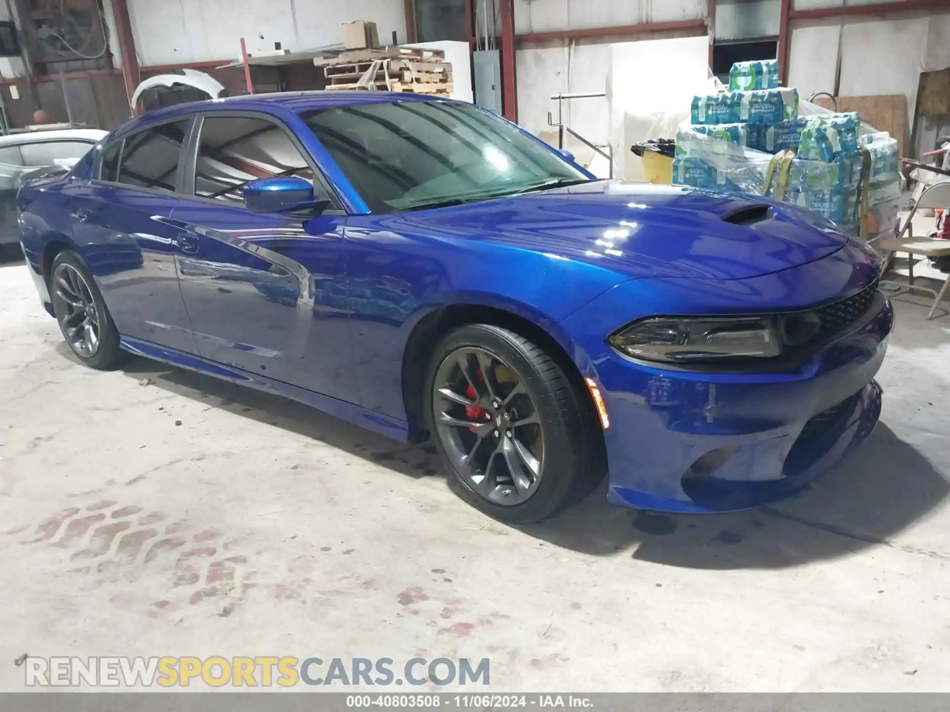 1 Photograph of a damaged car 2C3CDXGJ6MH675379 DODGE CHARGER 2021