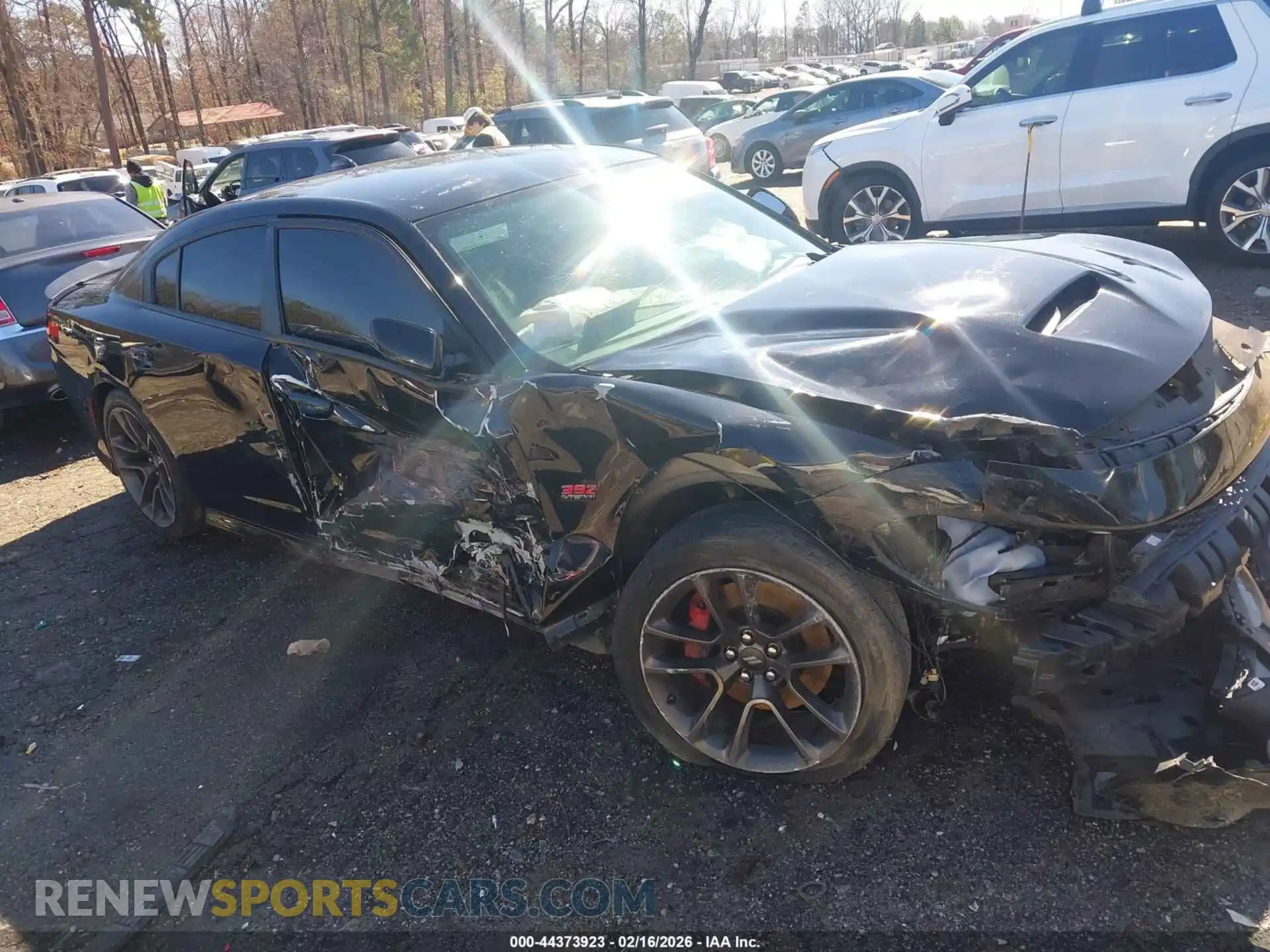 1 Photograph of a damaged car 2C3CDXGJ6MH684423 DODGE CHARGER 2021