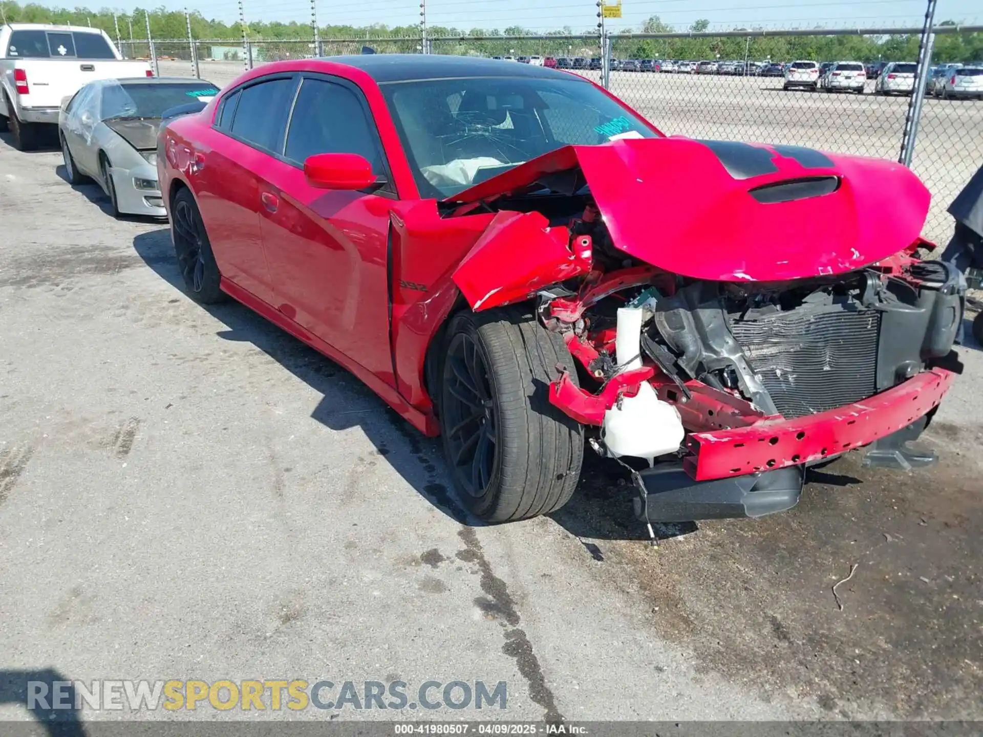 1 Photograph of a damaged car 2C3CDXGJ7MH518945 DODGE CHARGER 2021