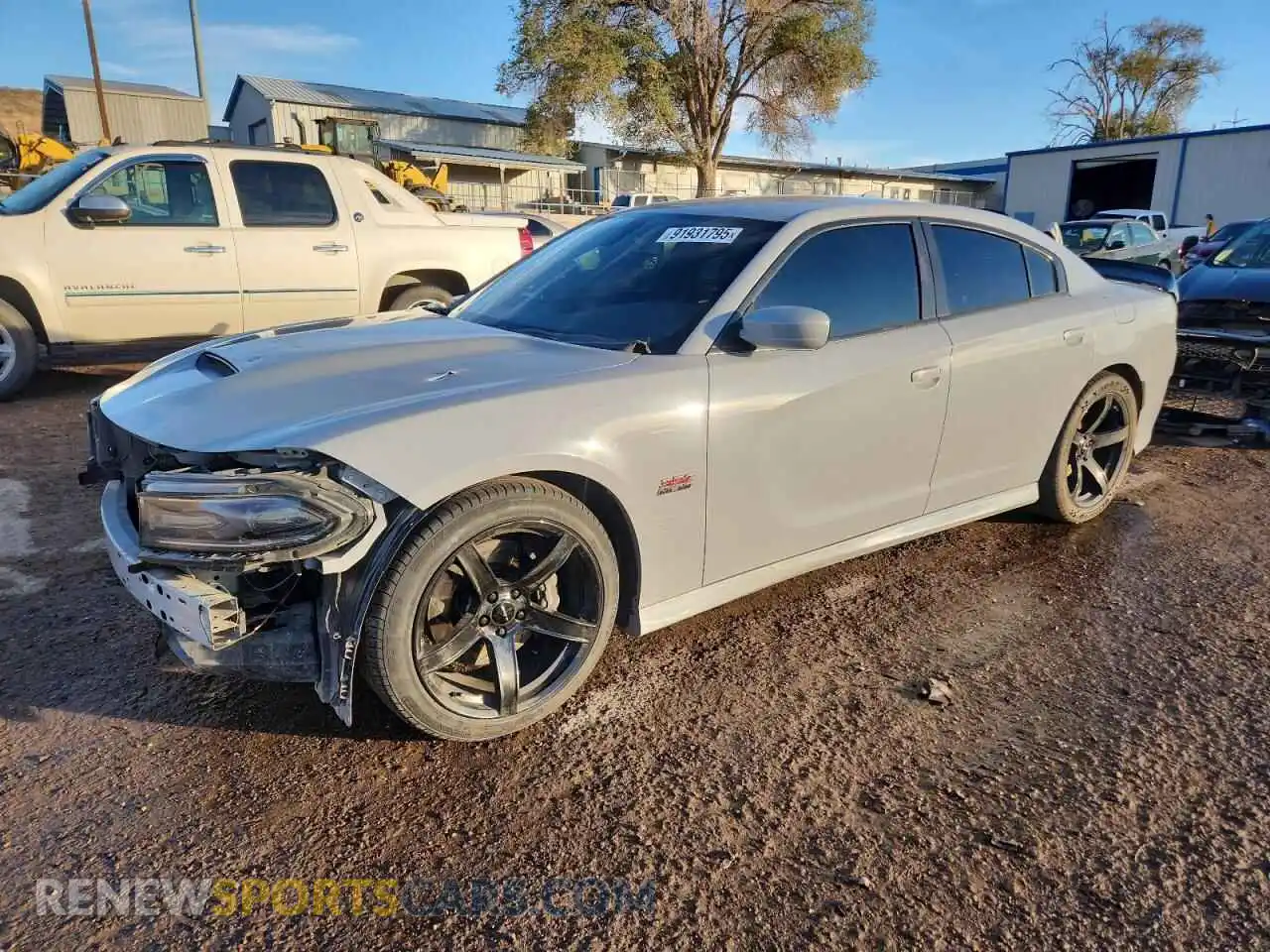 1 Photograph of a damaged car 2C3CDXGJ7MH541996 DODGE CHARGER 2021