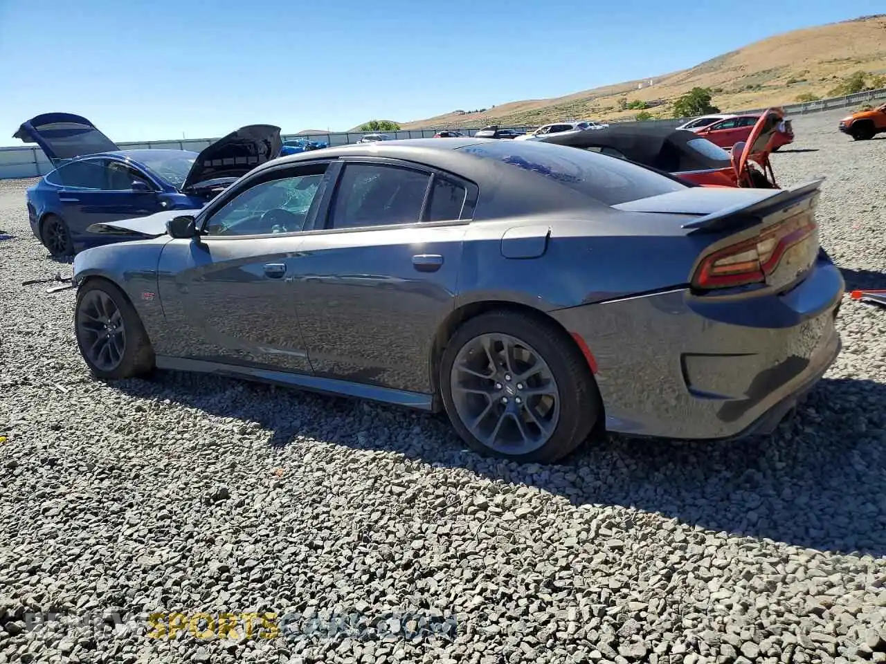 2 Photograph of a damaged car 2C3CDXGJ7MH544106 DODGE CHARGER 2021