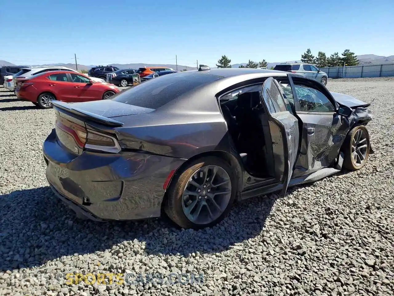 3 Photograph of a damaged car 2C3CDXGJ7MH544106 DODGE CHARGER 2021