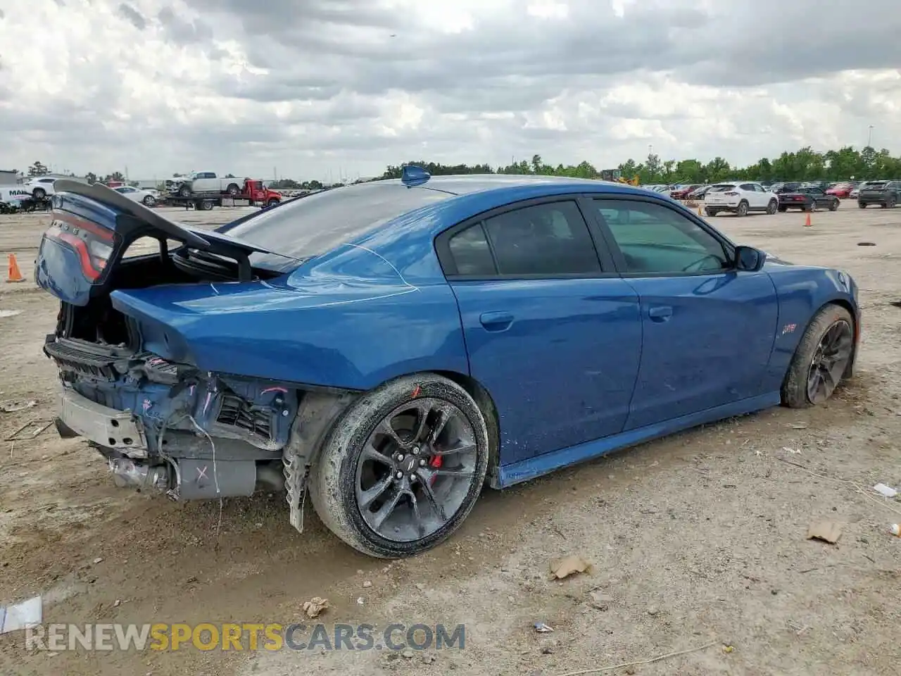 3 Photograph of a damaged car 2C3CDXGJ7MH612307 DODGE CHARGER 2021