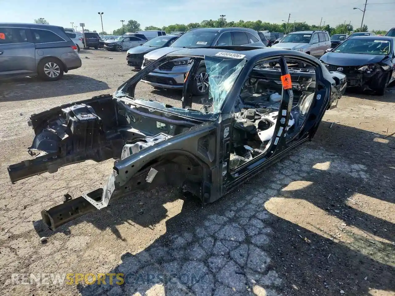 1 fotografías del automóvil dañado 2C3CDXGJ7MH668036 DODGE CHARGER 2021