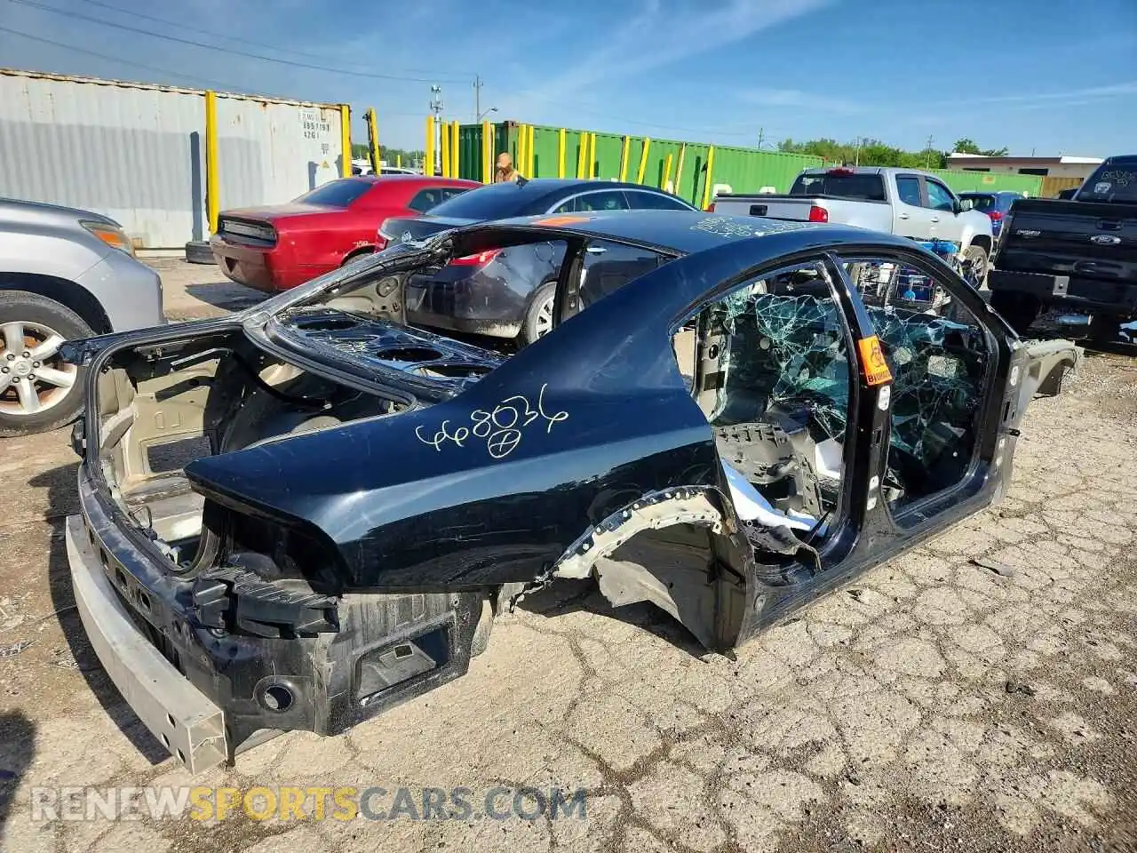 3 fotografías del automóvil dañado 2C3CDXGJ7MH668036 DODGE CHARGER 2021