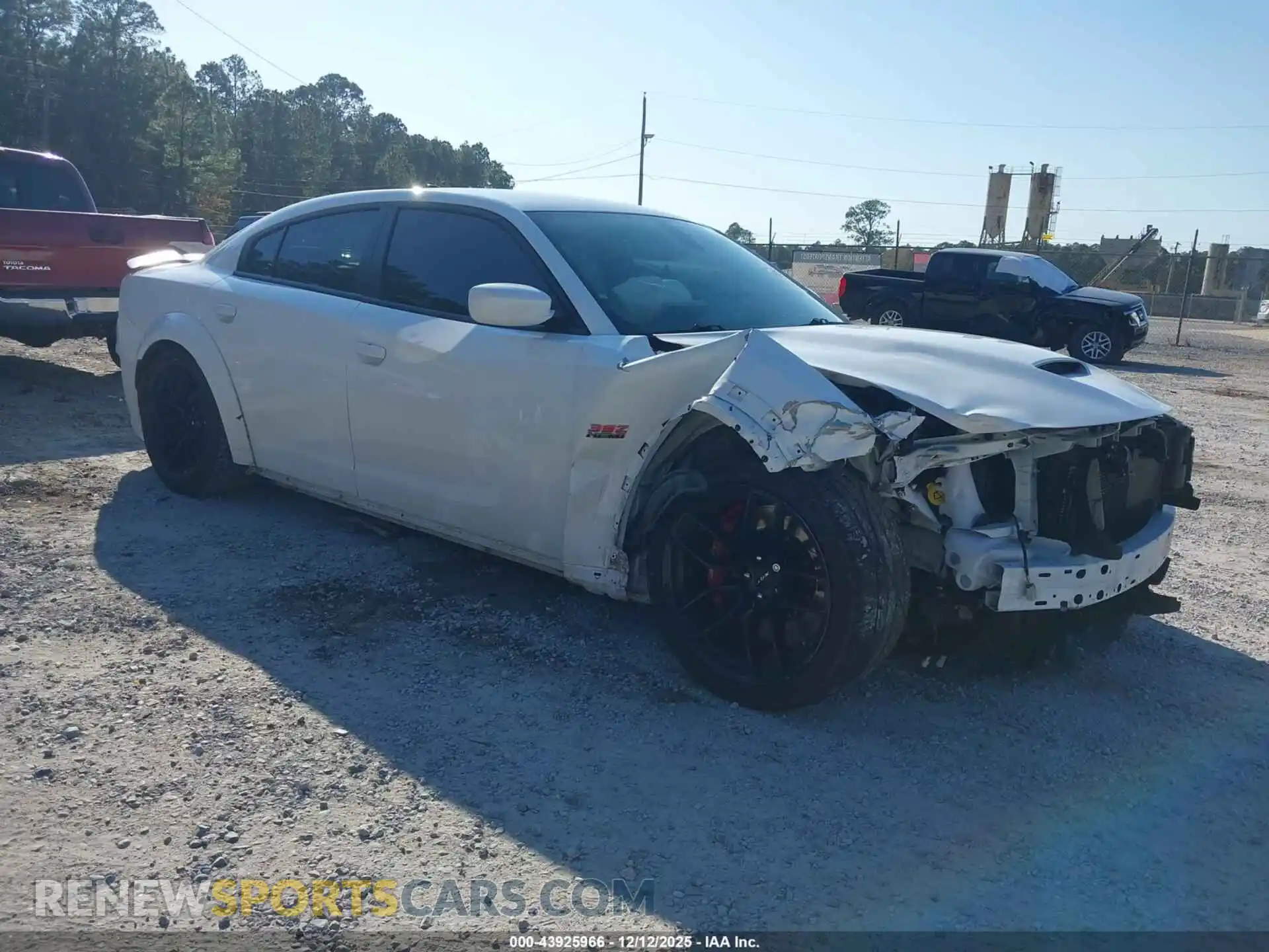 1 Photograph of a damaged car 2C3CDXGJ7MH682731 DODGE CHARGER 2021
