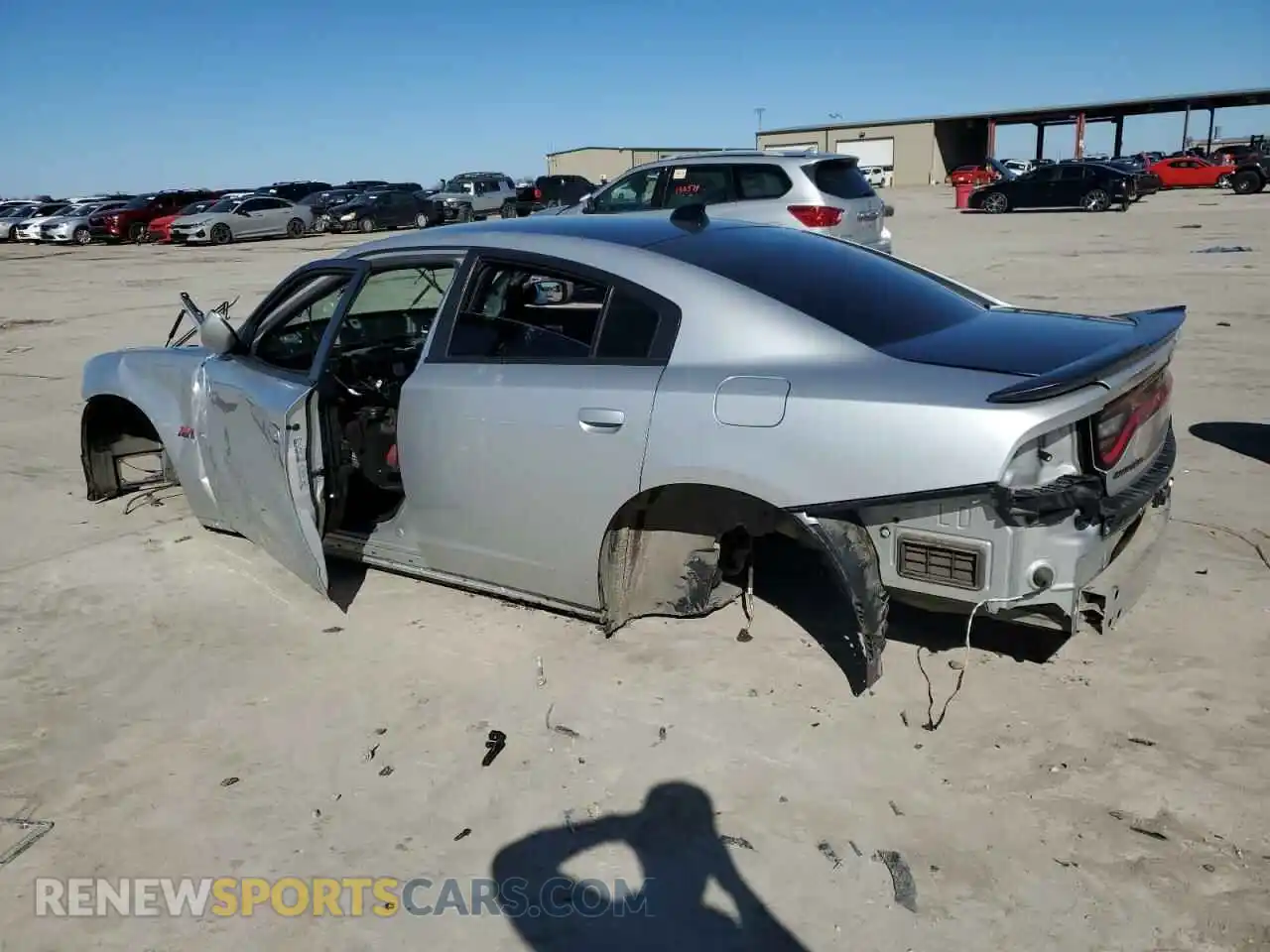 2 fotografías del automóvil dañado 2C3CDXGJ8MH511423 DODGE CHARGER 2021
