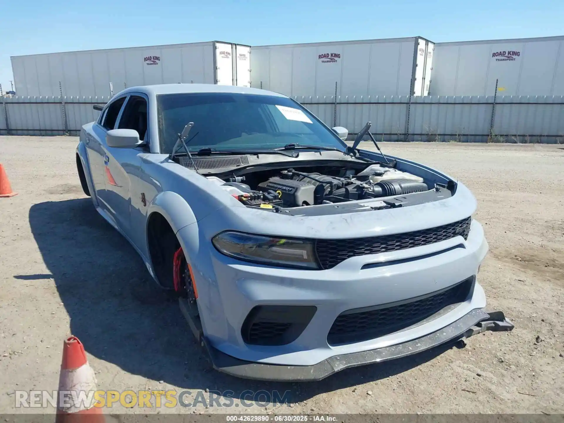 1 Photograph of a damaged car 2C3CDXGJ8MH515553 DODGE CHARGER 2021