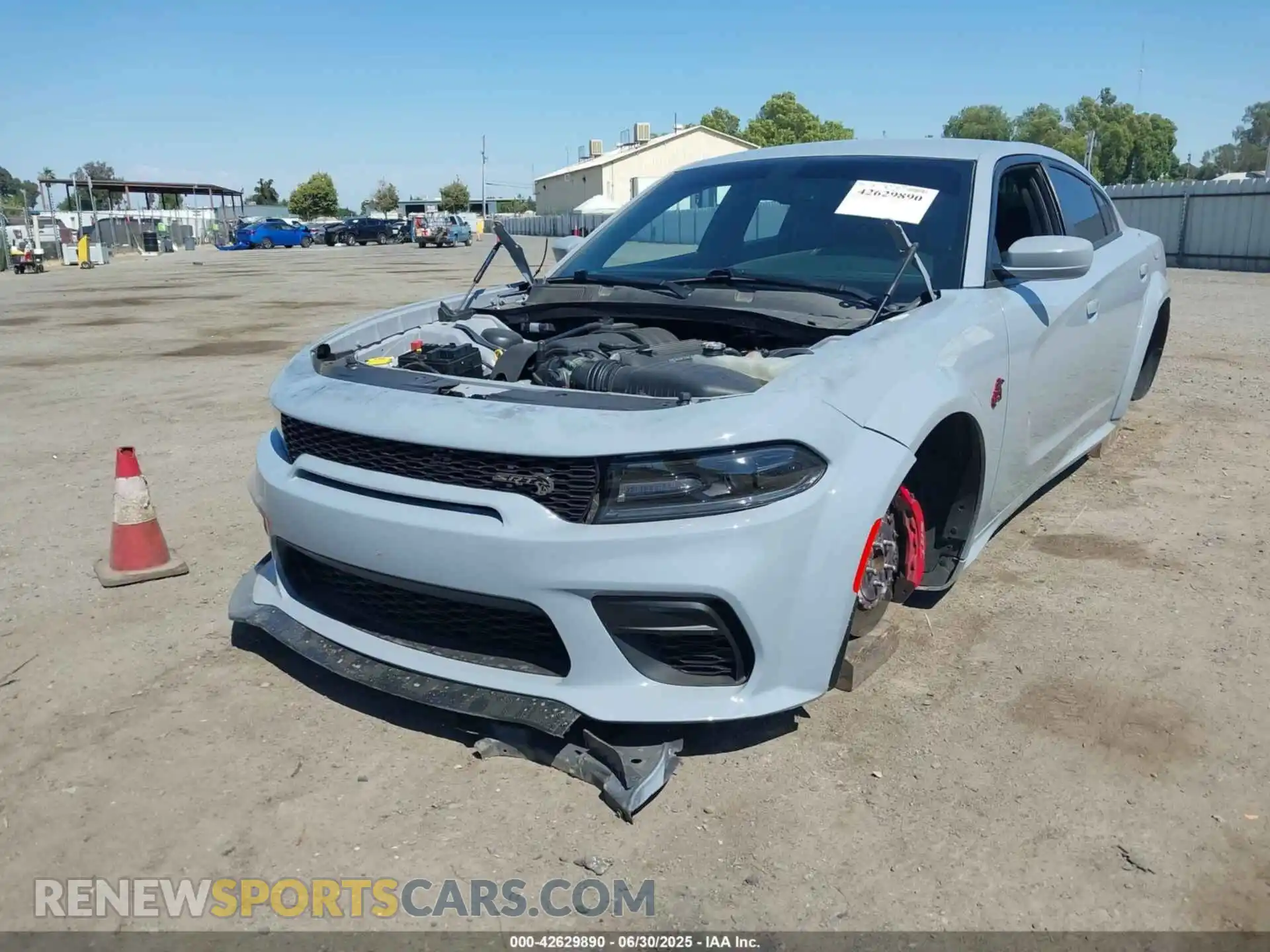 2 Photograph of a damaged car 2C3CDXGJ8MH515553 DODGE CHARGER 2021