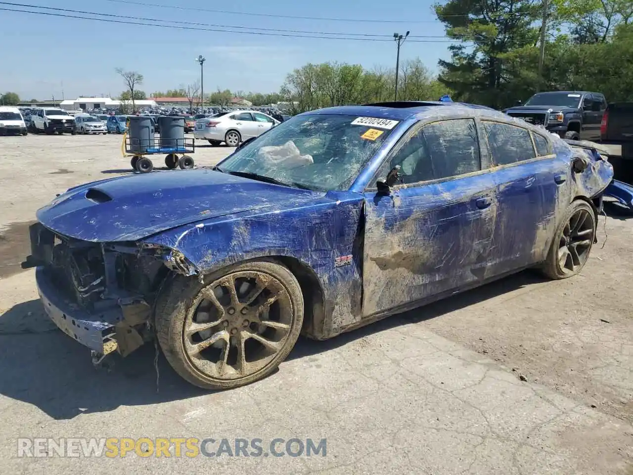 1 Фотография поврежденного автомобиля 2C3CDXGJ8MH565885 DODGE CHARGER 2021