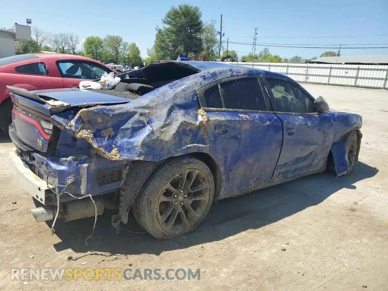 3 Фотография поврежденного автомобиля 2C3CDXGJ8MH565885 DODGE CHARGER 2021