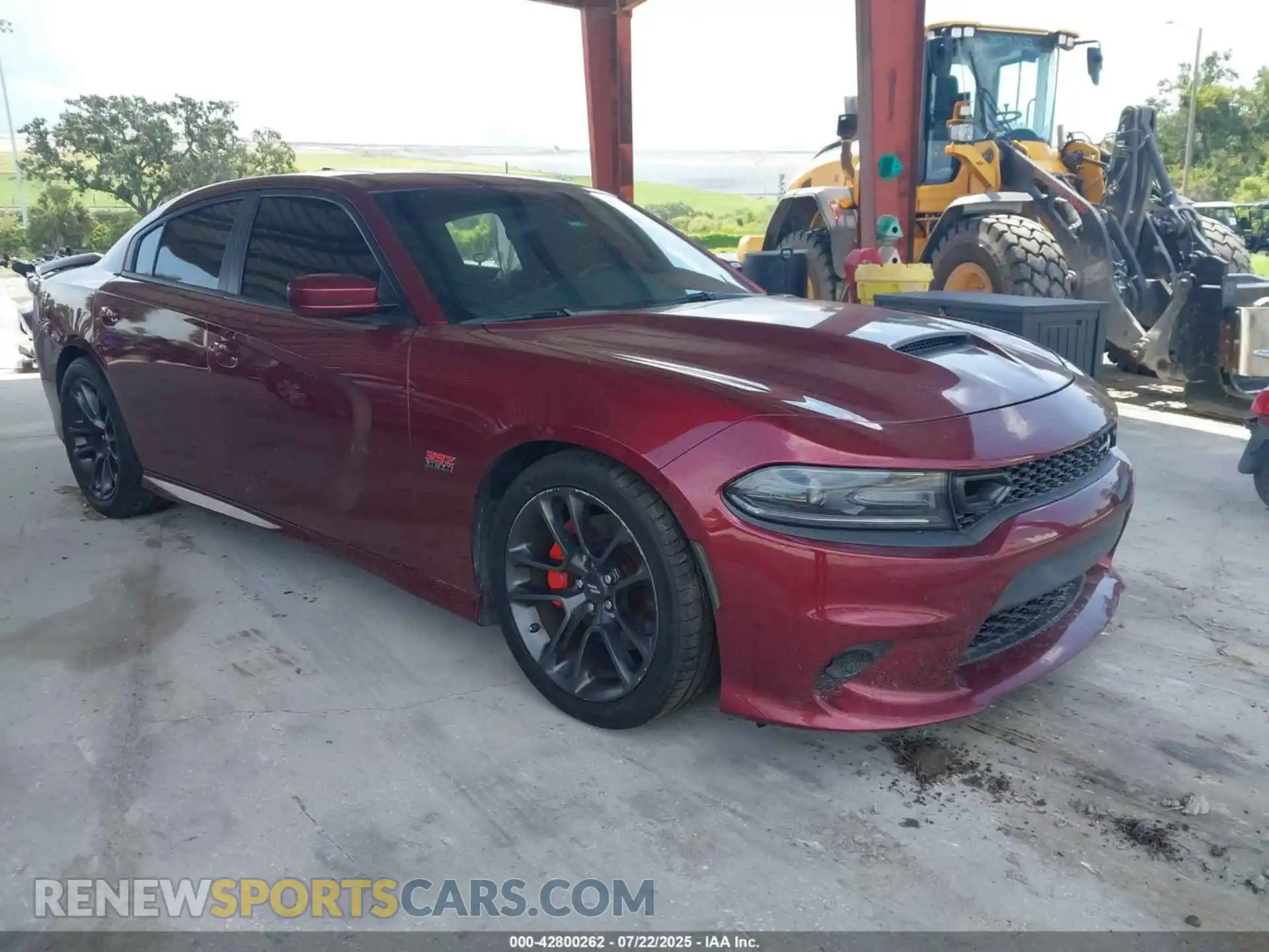 1 Photograph of a damaged car 2C3CDXGJ8MH578040 DODGE CHARGER 2021