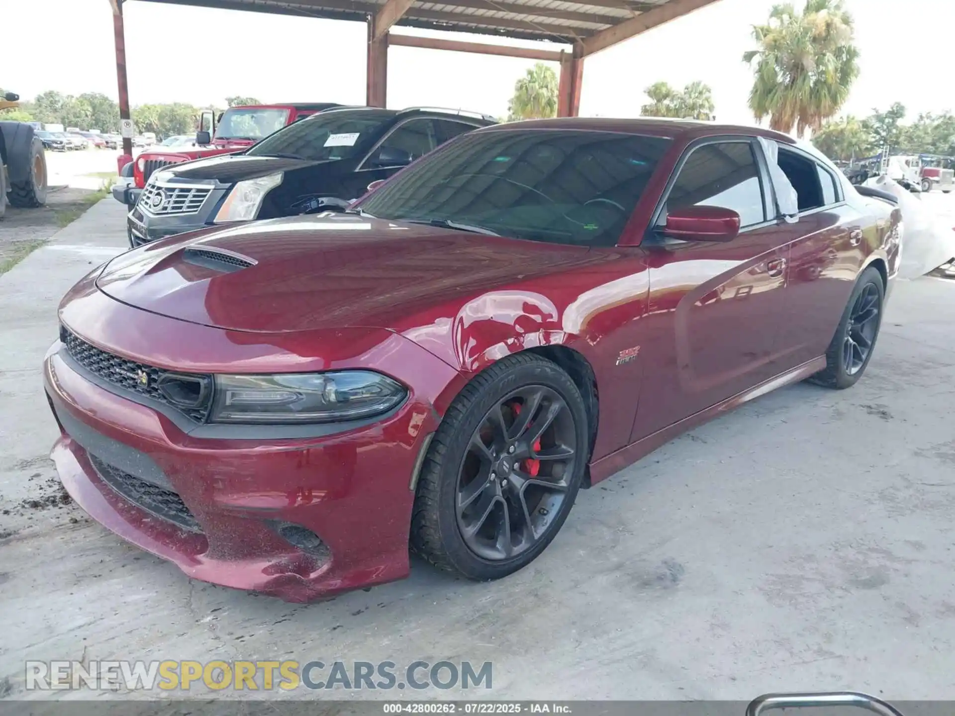 2 Photograph of a damaged car 2C3CDXGJ8MH578040 DODGE CHARGER 2021