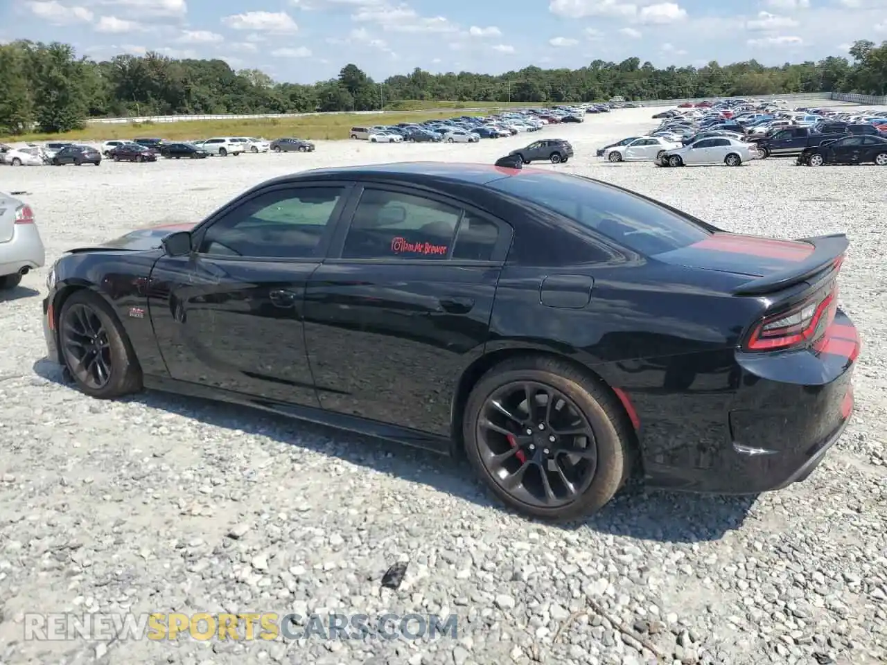 2 Photograph of a damaged car 2C3CDXGJ8MH584419 DODGE CHARGER 2021