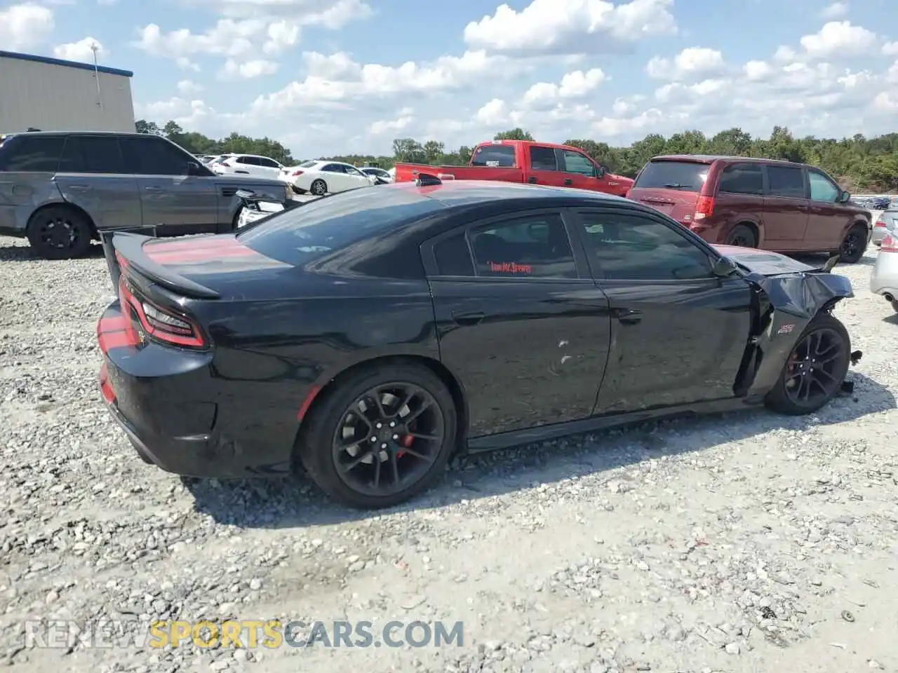 3 Photograph of a damaged car 2C3CDXGJ8MH584419 DODGE CHARGER 2021