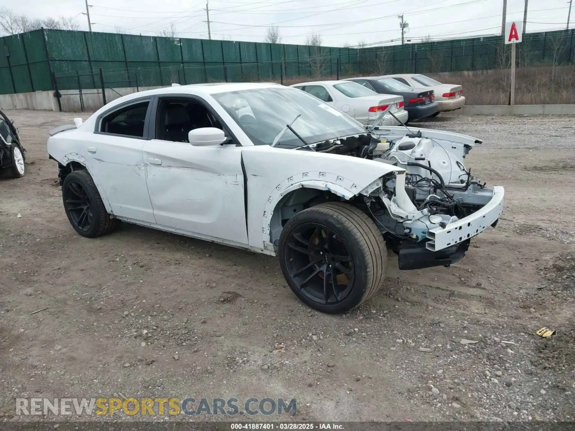 1 Photograph of a damaged car 2C3CDXGJ8MH584470 DODGE CHARGER 2021