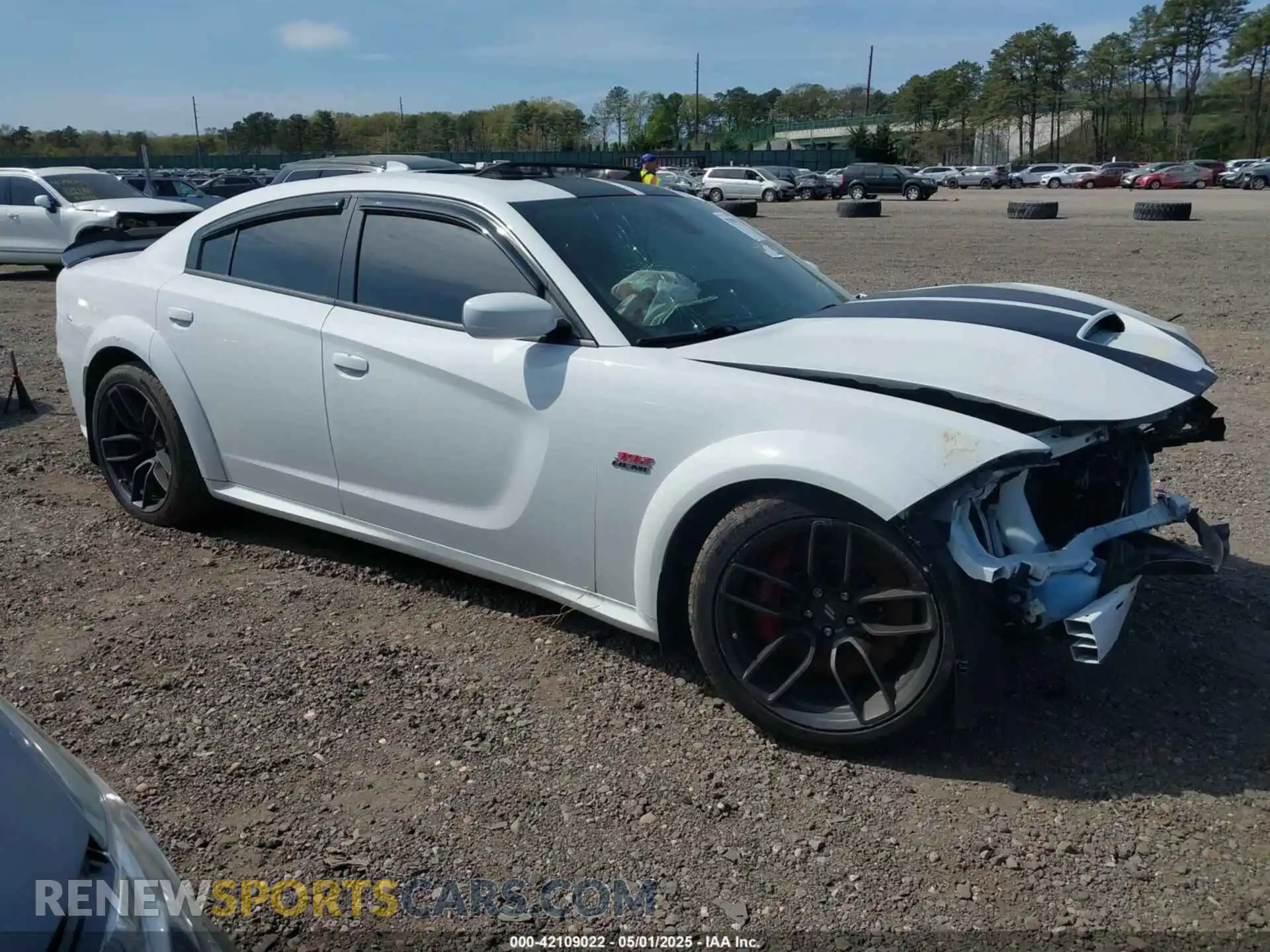 1 Photograph of a damaged car 2C3CDXGJ8MH590074 DODGE CHARGER 2021