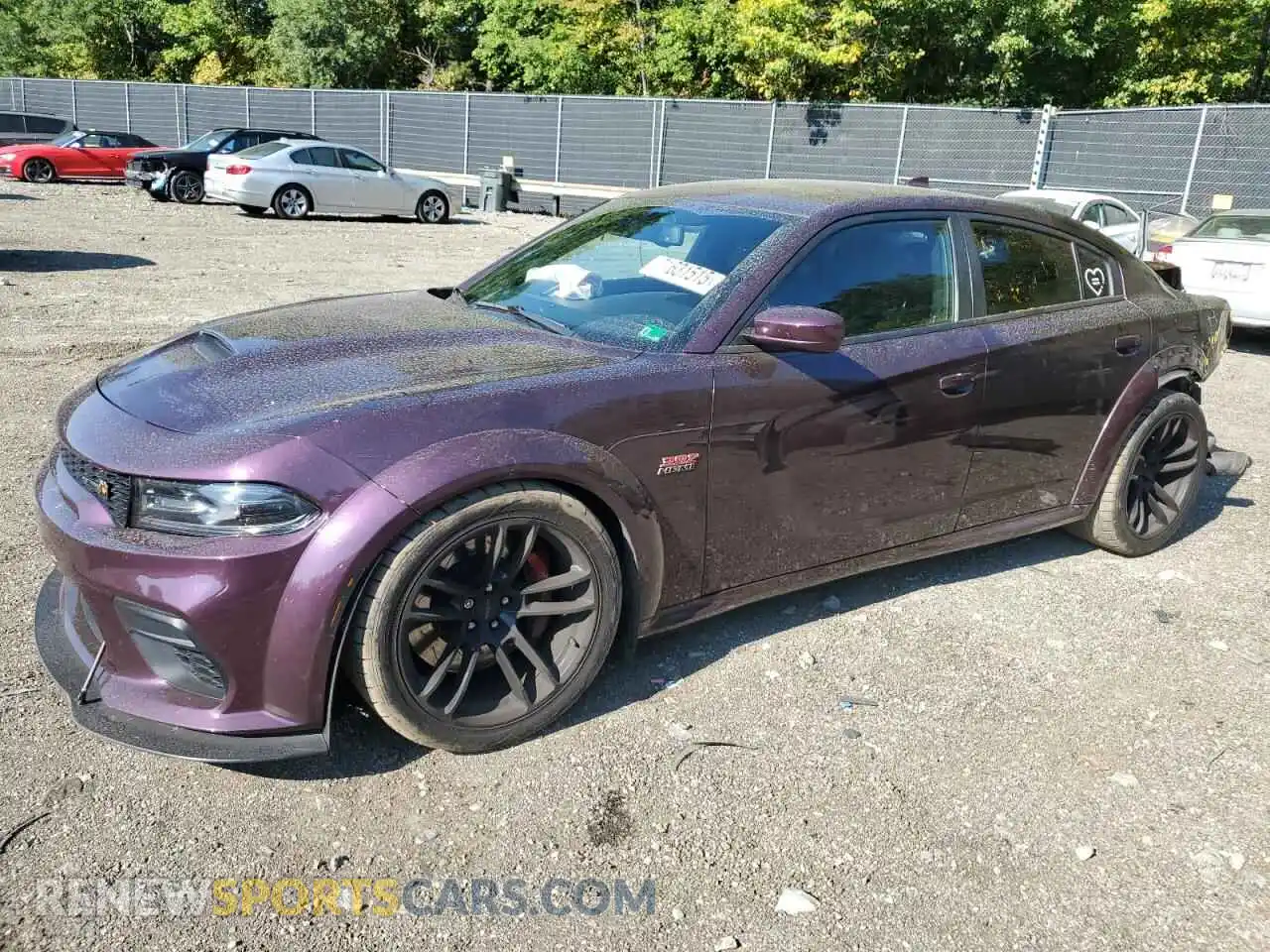 1 Photograph of a damaged car 2C3CDXGJ8MH609545 DODGE CHARGER 2021