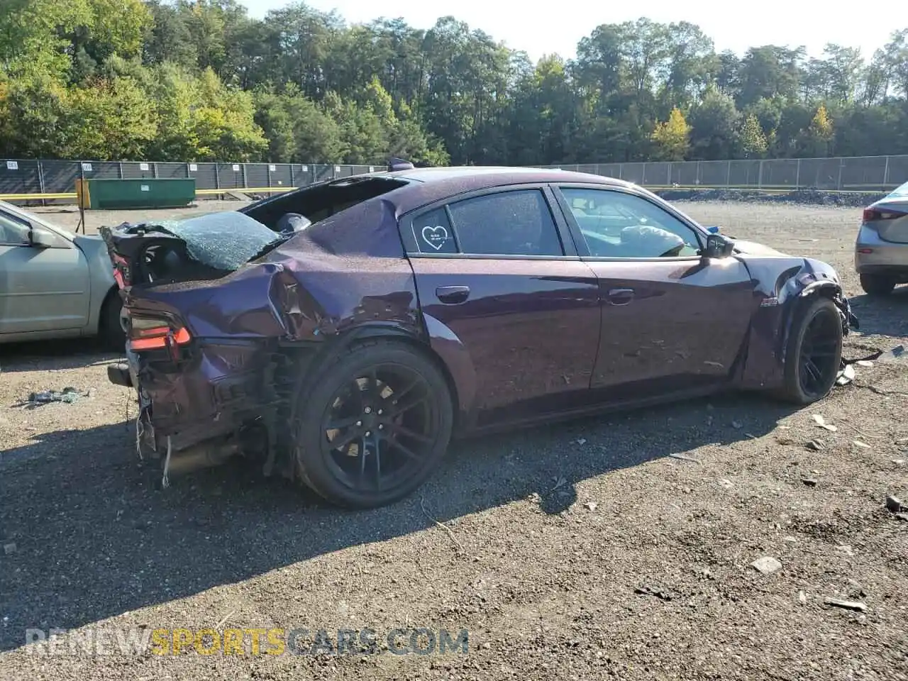 3 Photograph of a damaged car 2C3CDXGJ8MH609545 DODGE CHARGER 2021