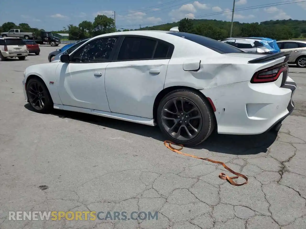 2 Photograph of a damaged car 2C3CDXGJ8MH650662 DODGE CHARGER 2021