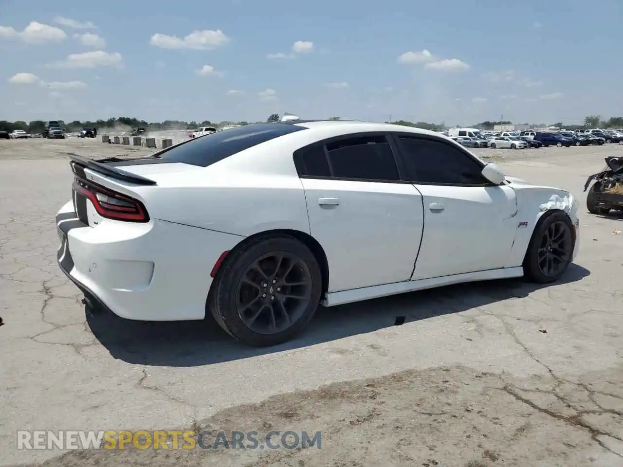 3 Photograph of a damaged car 2C3CDXGJ8MH650662 DODGE CHARGER 2021
