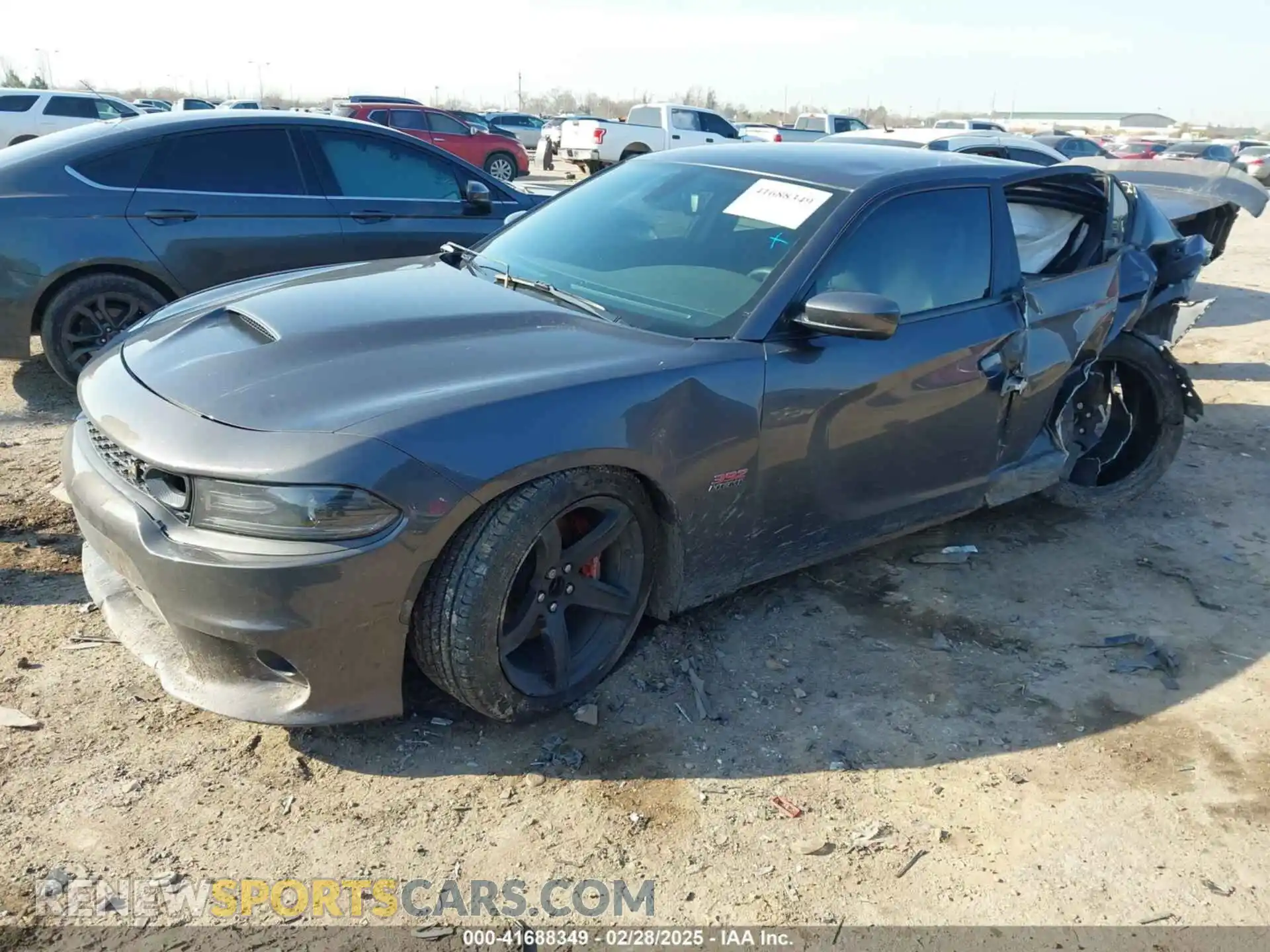2 Photograph of a damaged car 2C3CDXGJ9MH511348 DODGE CHARGER 2021