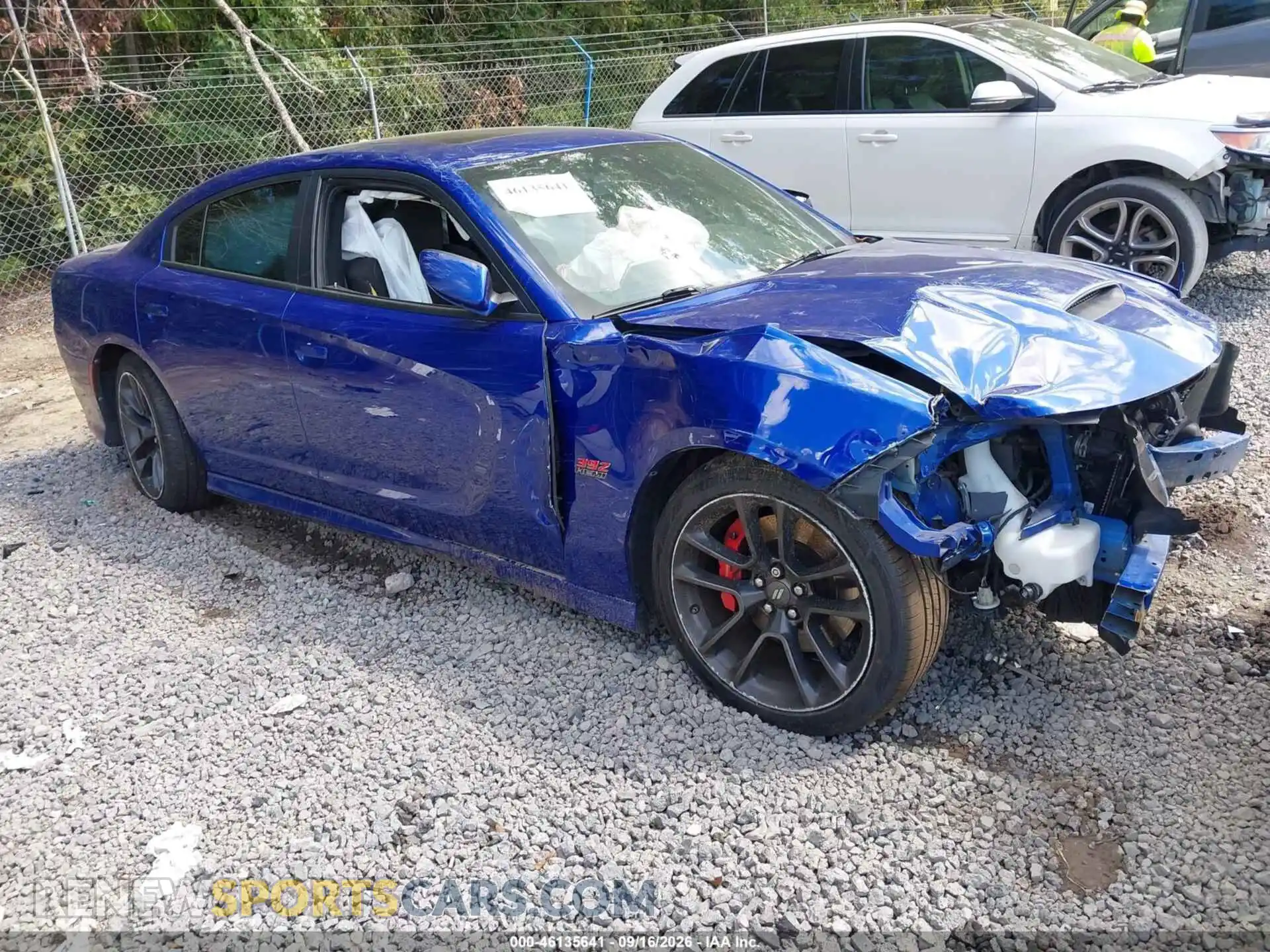 1 Photograph of a damaged car 2C3CDXGJ9MH531681 DODGE CHARGER 2021