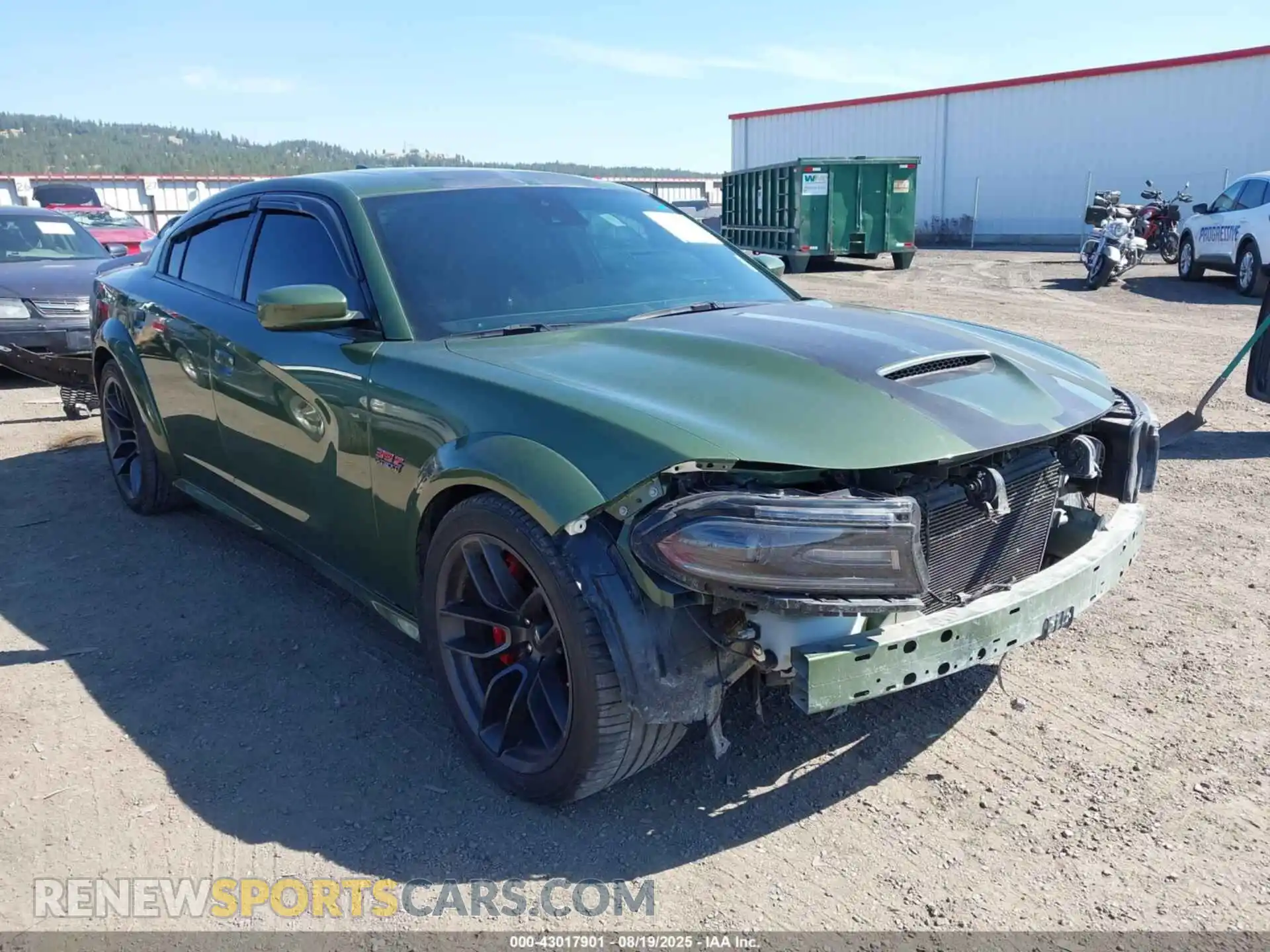 1 Photograph of a damaged car 2C3CDXGJ9MH578077 DODGE CHARGER 2021