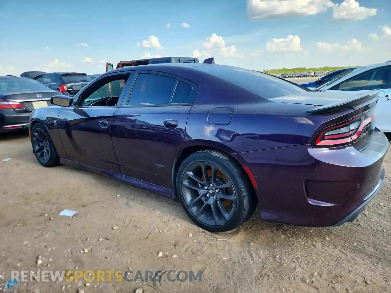 2 Photograph of a damaged car 2C3CDXGJ9MH582484 DODGE CHARGER 2021