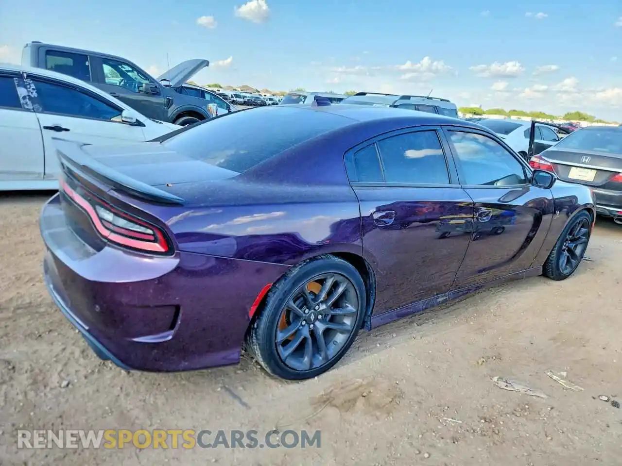 3 Photograph of a damaged car 2C3CDXGJ9MH582484 DODGE CHARGER 2021