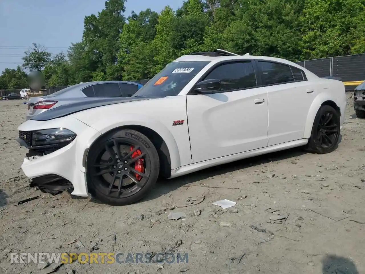 1 Photograph of a damaged car 2C3CDXGJ9MH611661 DODGE CHARGER 2021