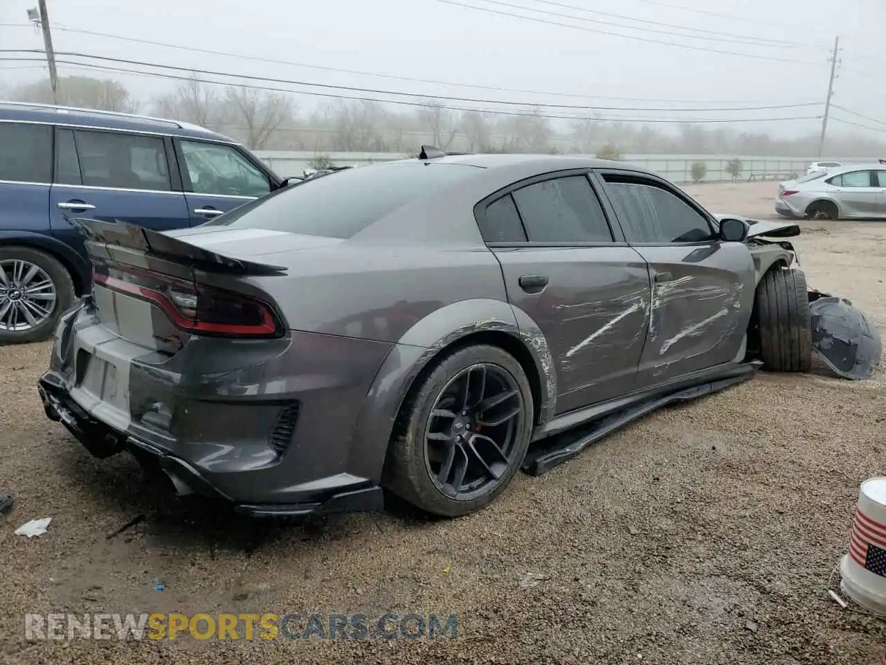 3 Photograph of a damaged car 2C3CDXGJ9MH633949 DODGE CHARGER 2021