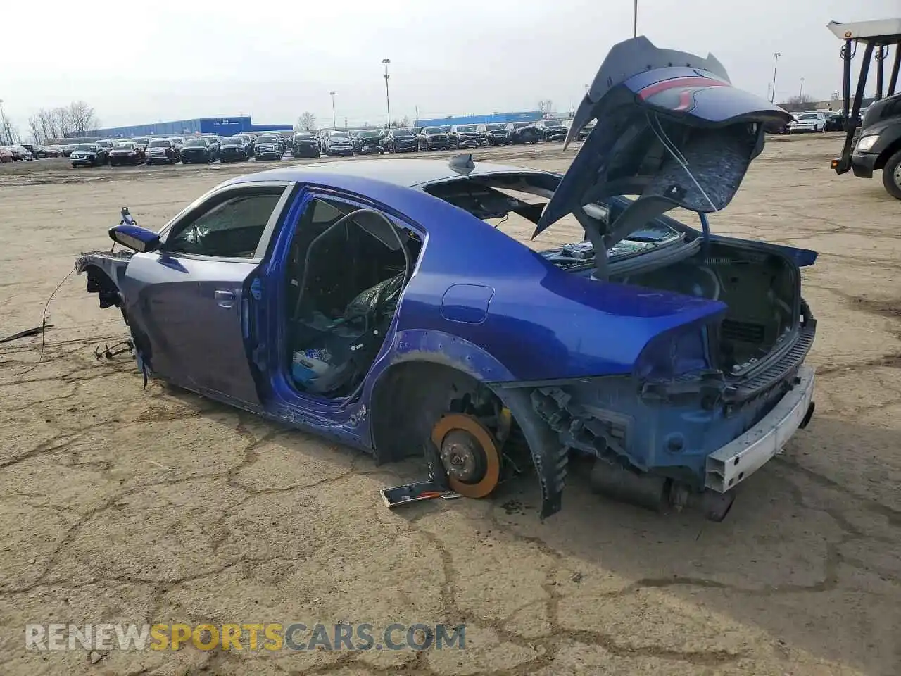 3 Photograph of a damaged car 2C3CDXGJ9MH667051 DODGE CHARGER 2021