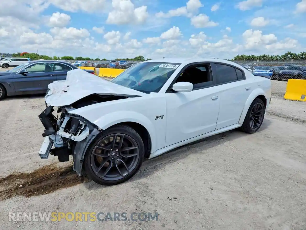 1 Фотография поврежденного автомобиля 2C3CDXGJXMH503663 DODGE CHARGER 2021