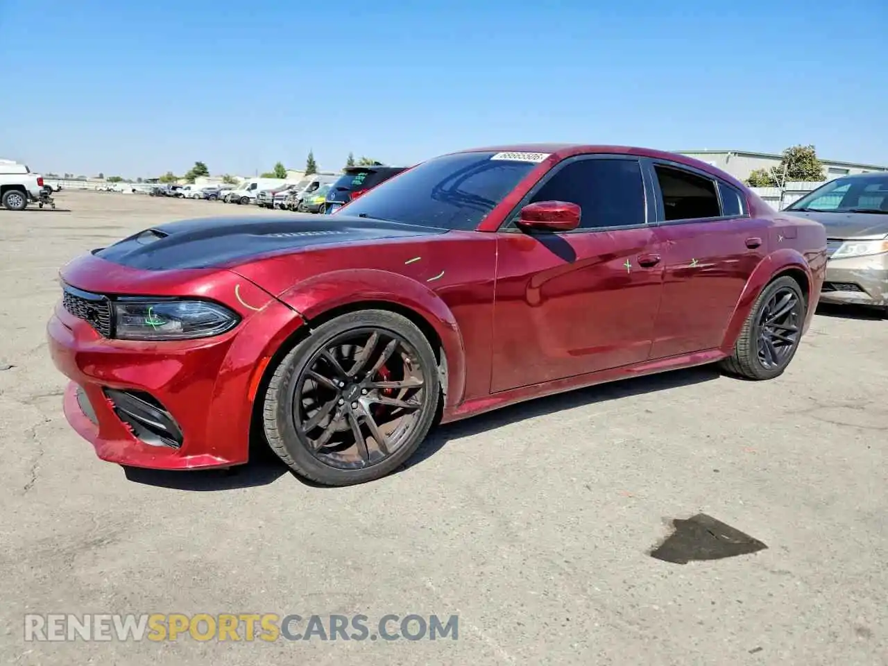 1 Photograph of a damaged car 2C3CDXGJXMH503954 DODGE CHARGER 2021