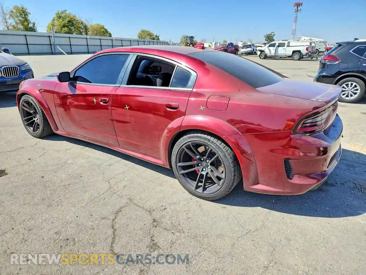 2 Photograph of a damaged car 2C3CDXGJXMH503954 DODGE CHARGER 2021