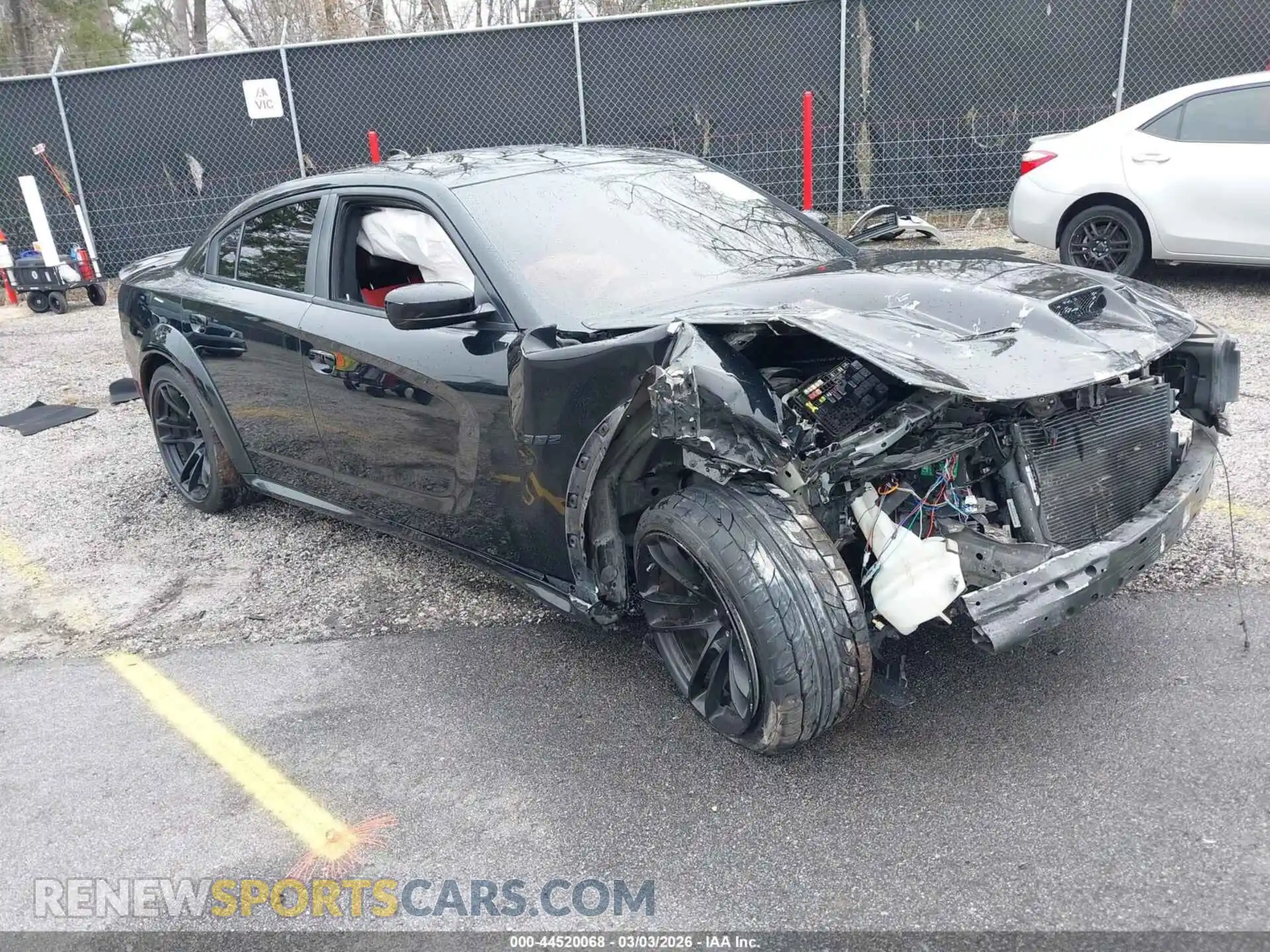 1 Photograph of a damaged car 2C3CDXGJXMH508782 DODGE CHARGER 2021