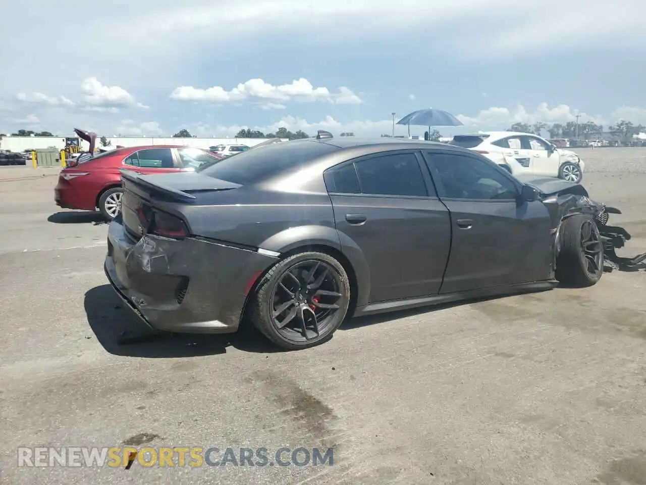 3 Фотография поврежденного автомобиля 2C3CDXGJXMH509303 DODGE CHARGER 2021