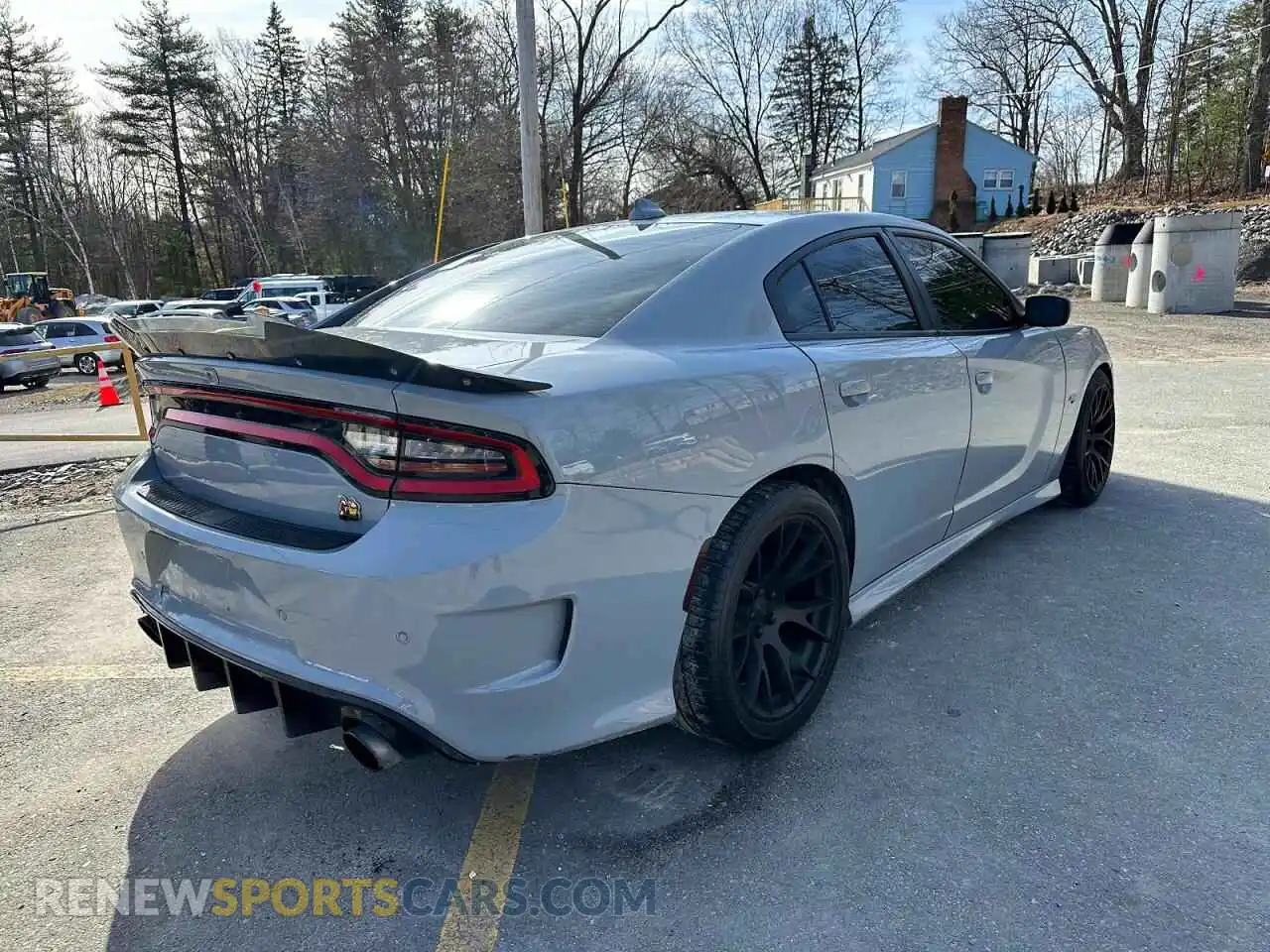 3 fotografías del automóvil dañado 2C3CDXGJXMH515487 DODGE CHARGER 2021