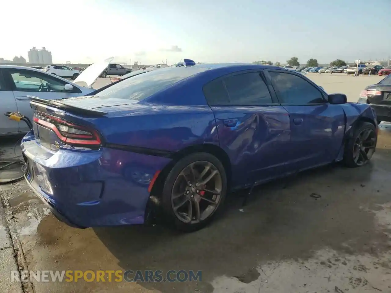 3 Photograph of a damaged car 2C3CDXGJXMH535531 DODGE CHARGER 2021