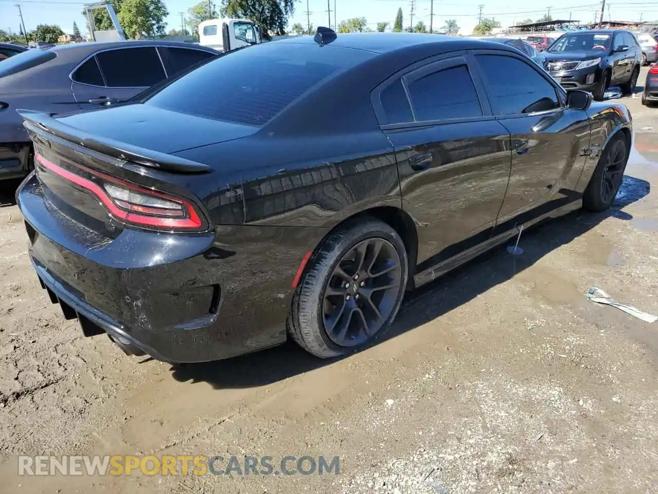 3 Photograph of a damaged car 2C3CDXGJXMH550918 DODGE CHARGER 2021