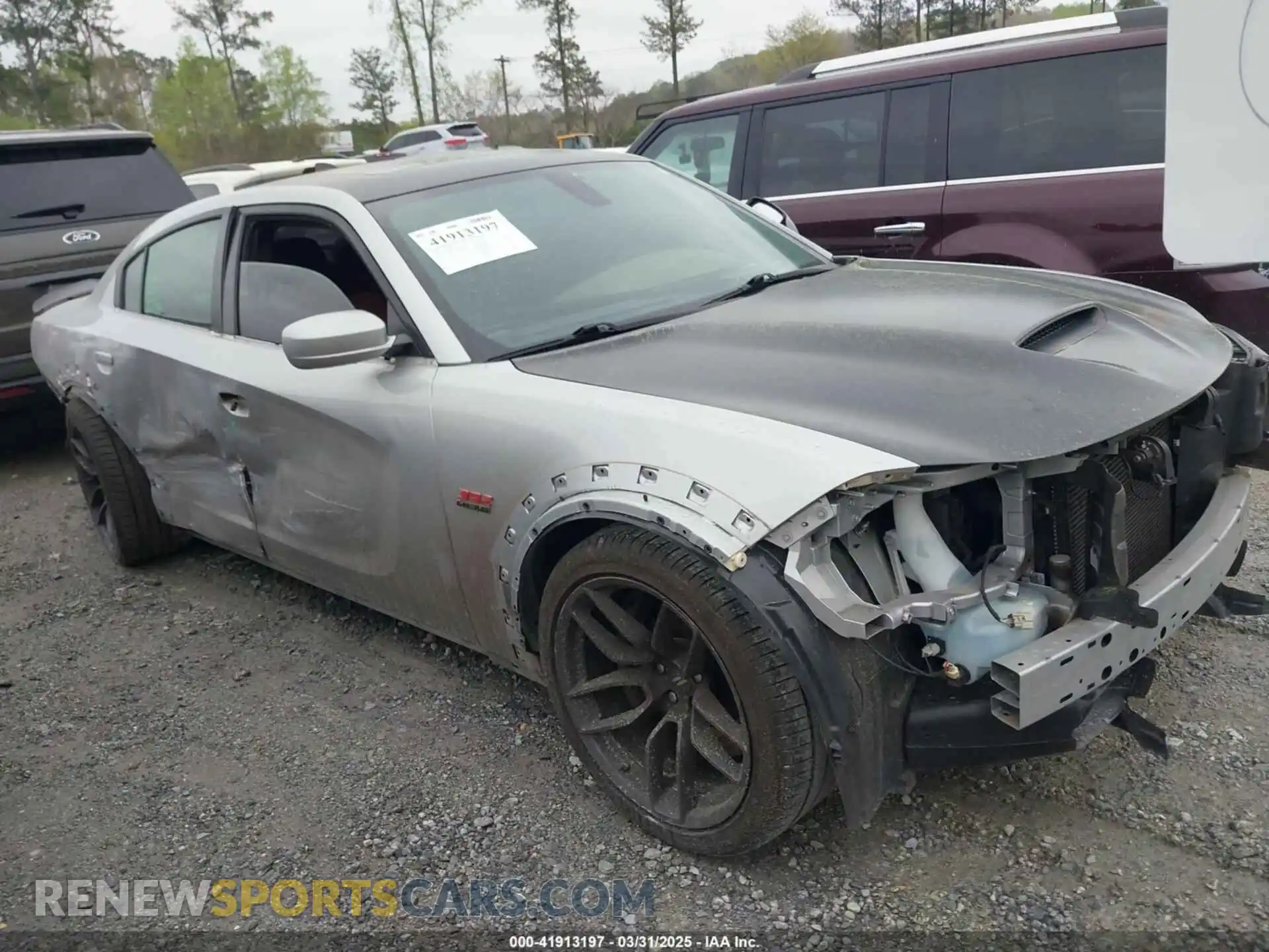 1 Photograph of a damaged car 2C3CDXGJXMH579240 DODGE CHARGER 2021