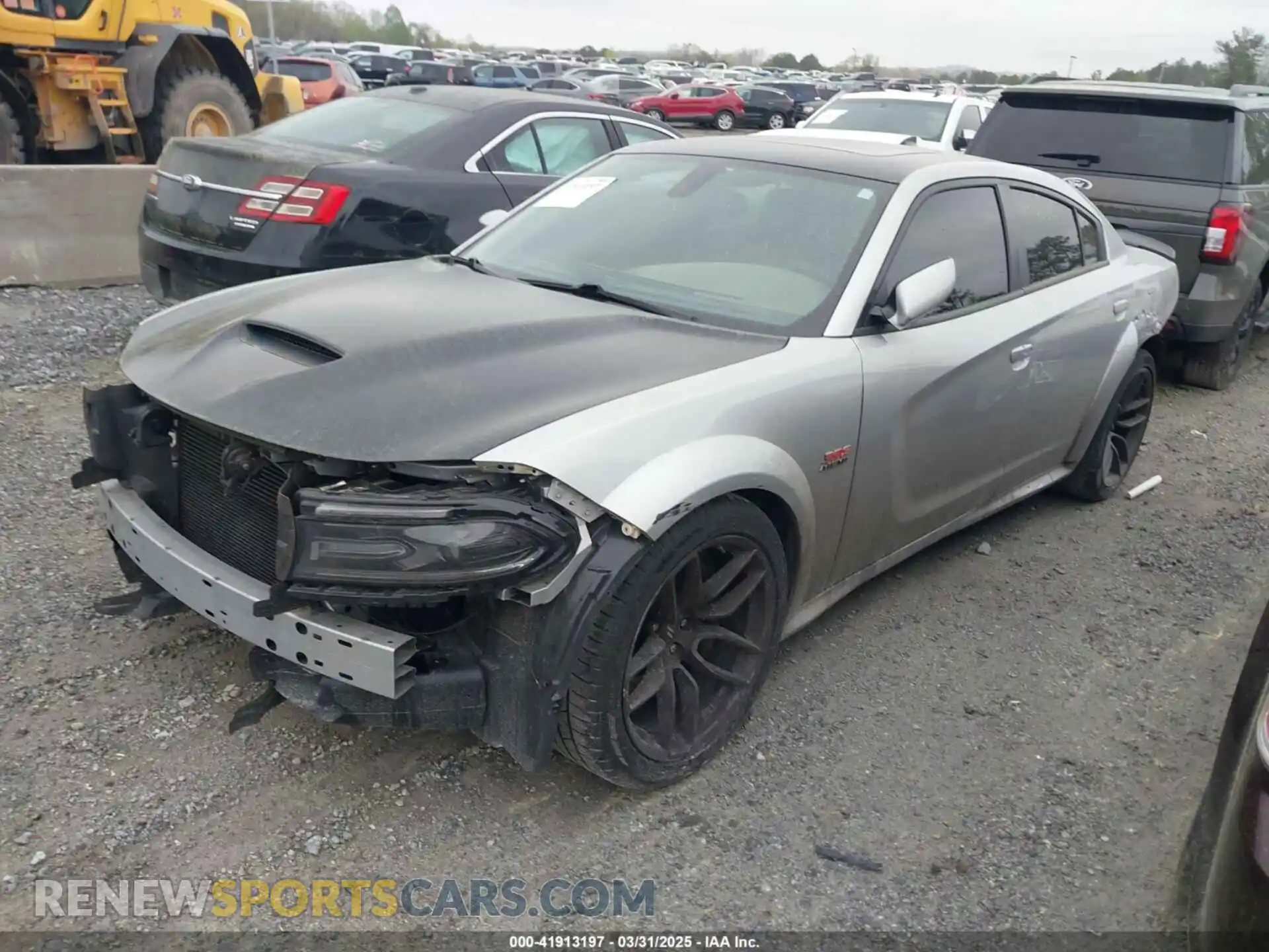 2 Photograph of a damaged car 2C3CDXGJXMH579240 DODGE CHARGER 2021